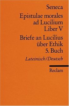 Seneca, Briefe an Lucilius, 5. Buch. Cover einer Reclam-Ausgabe