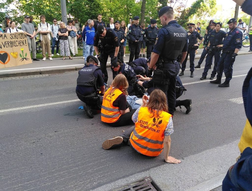 Nach dem LG-Protestmarsch, 27.5.2023